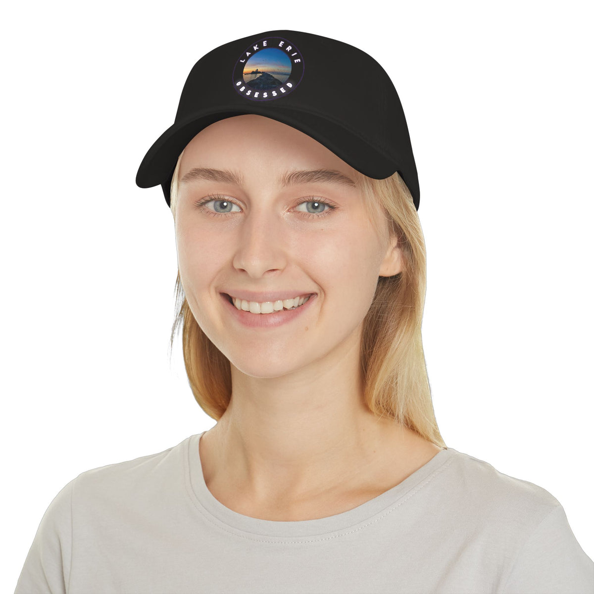 Casual Photo Baseball Cap • "Breakwater Birds" • 7 fabric colors