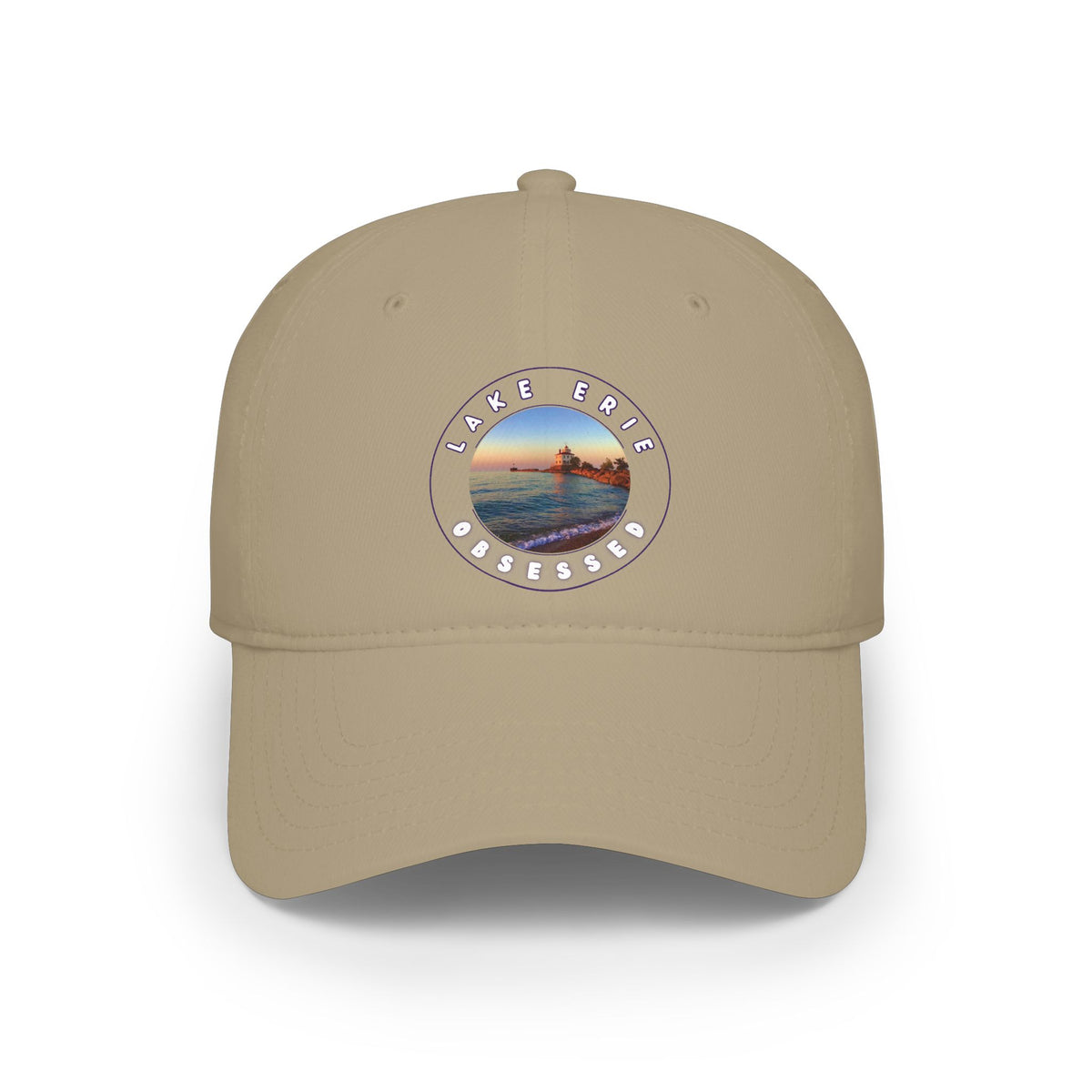 Casual Photo Baseball Cap • "Lighthouse Glow" • 7 fabric colors