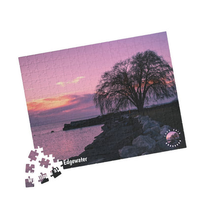 Dazzling Jigsaw Puzzle • "Willow at Edgewater" • 110, 252, 520, & 1014-Piece Puzzles