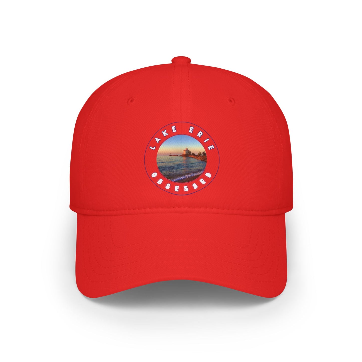 Casual Photo Baseball Cap • "Lighthouse Glow" • 7 fabric colors