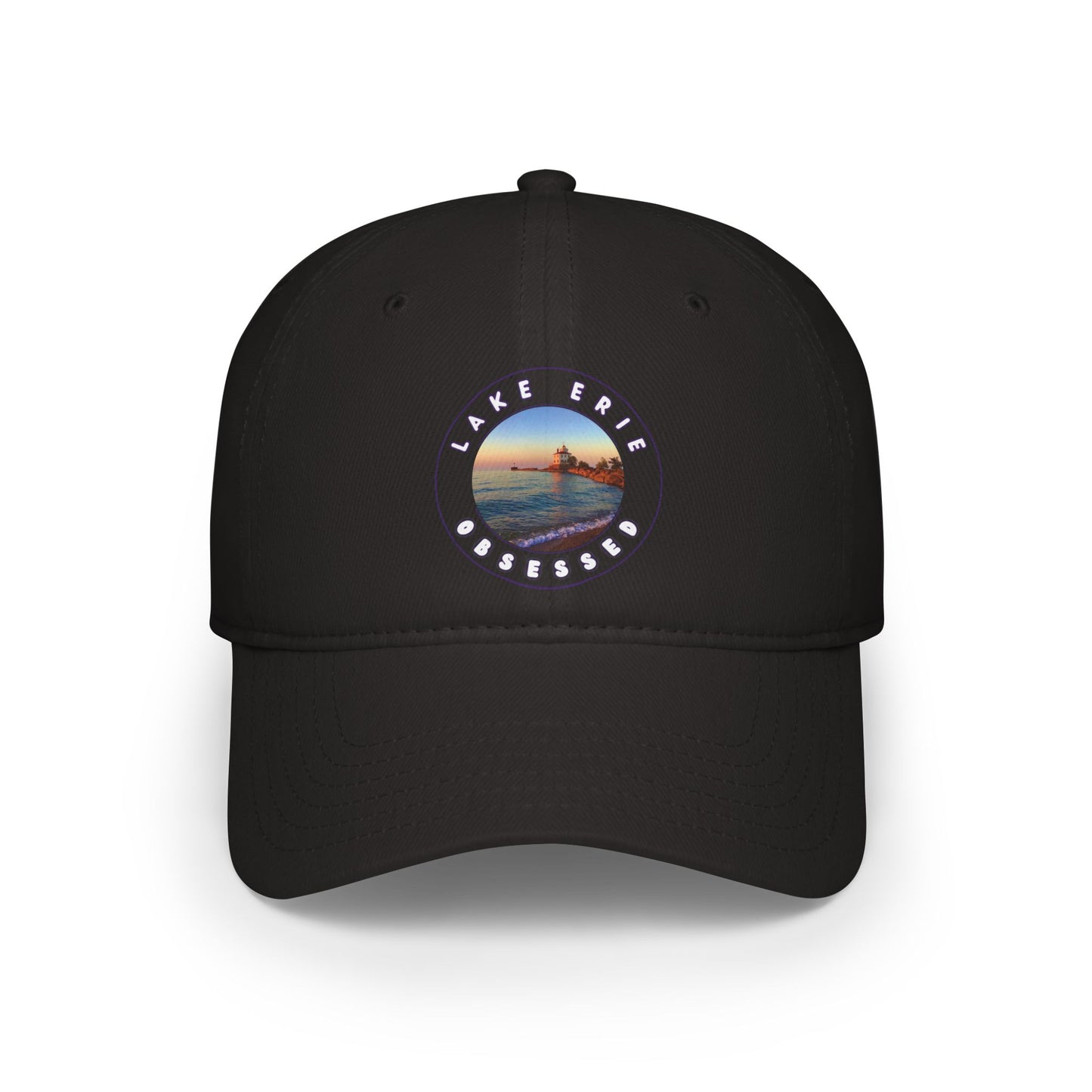 Casual Photo Baseball Cap • "Lighthouse Glow" • 7 fabric colors