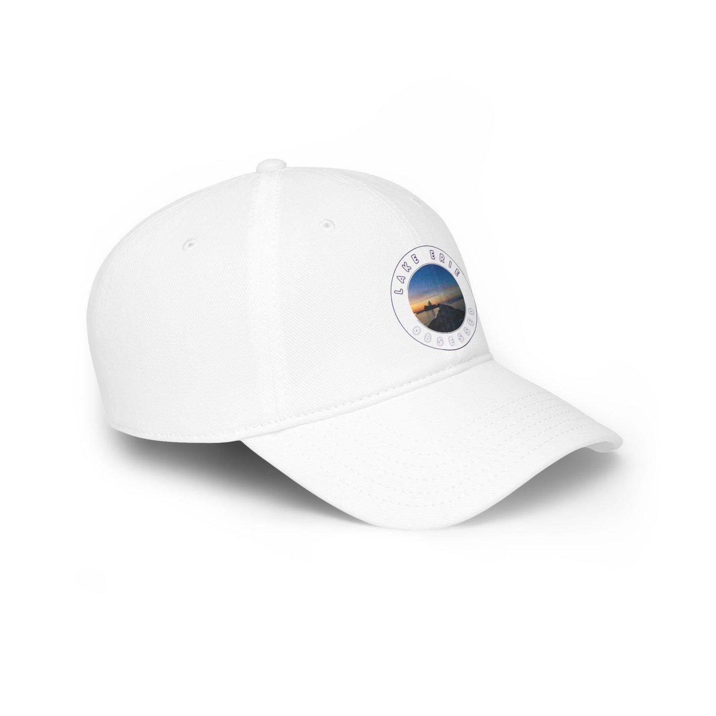 Casual Photo Baseball Cap • "Breakwater Birds" • 7 fabric colors
