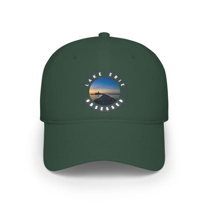 Casual Photo Baseball Cap • "Breakwater Birds" • 7 fabric colors
