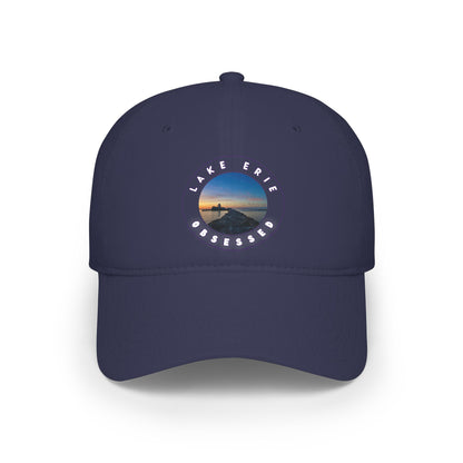 Casual Photo Baseball Cap • "Breakwater Birds" • 7 fabric colors