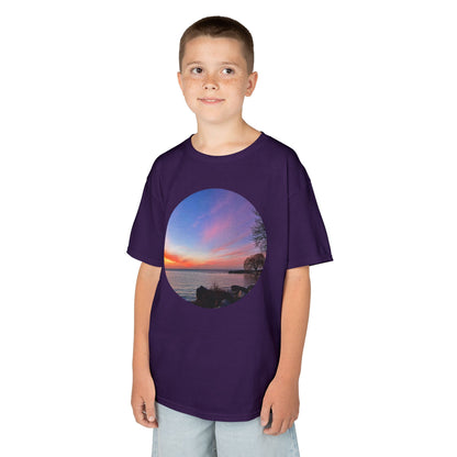 Sunset Orange • Kids Heavy Cotton™ Tee • 15 colors