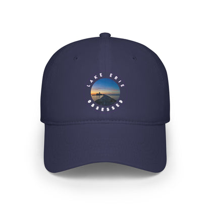 Casual Photo Baseball Cap • "Breakwater Birds" • 7 fabric colors