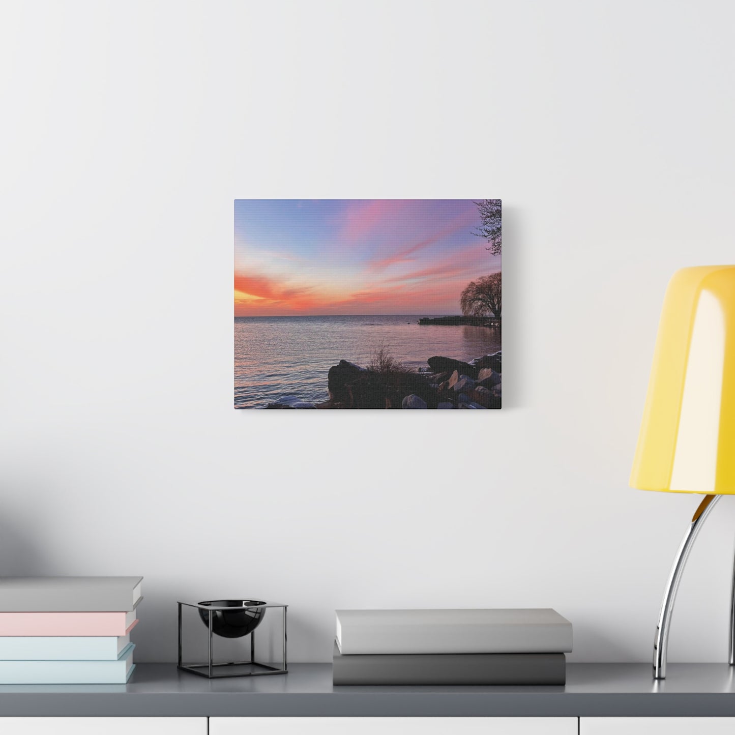 Colorful Canvas Print • "Willow at Edgewater" • Vertical or Horizontal orientations • Sizes from 8"x10" to 30"x40"