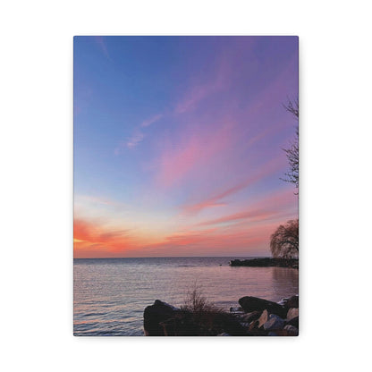 Colorful Canvas Print • "Willow at Edgewater" • Vertical or Horizontal orientations • Sizes from 8"x10" to 30"x40"