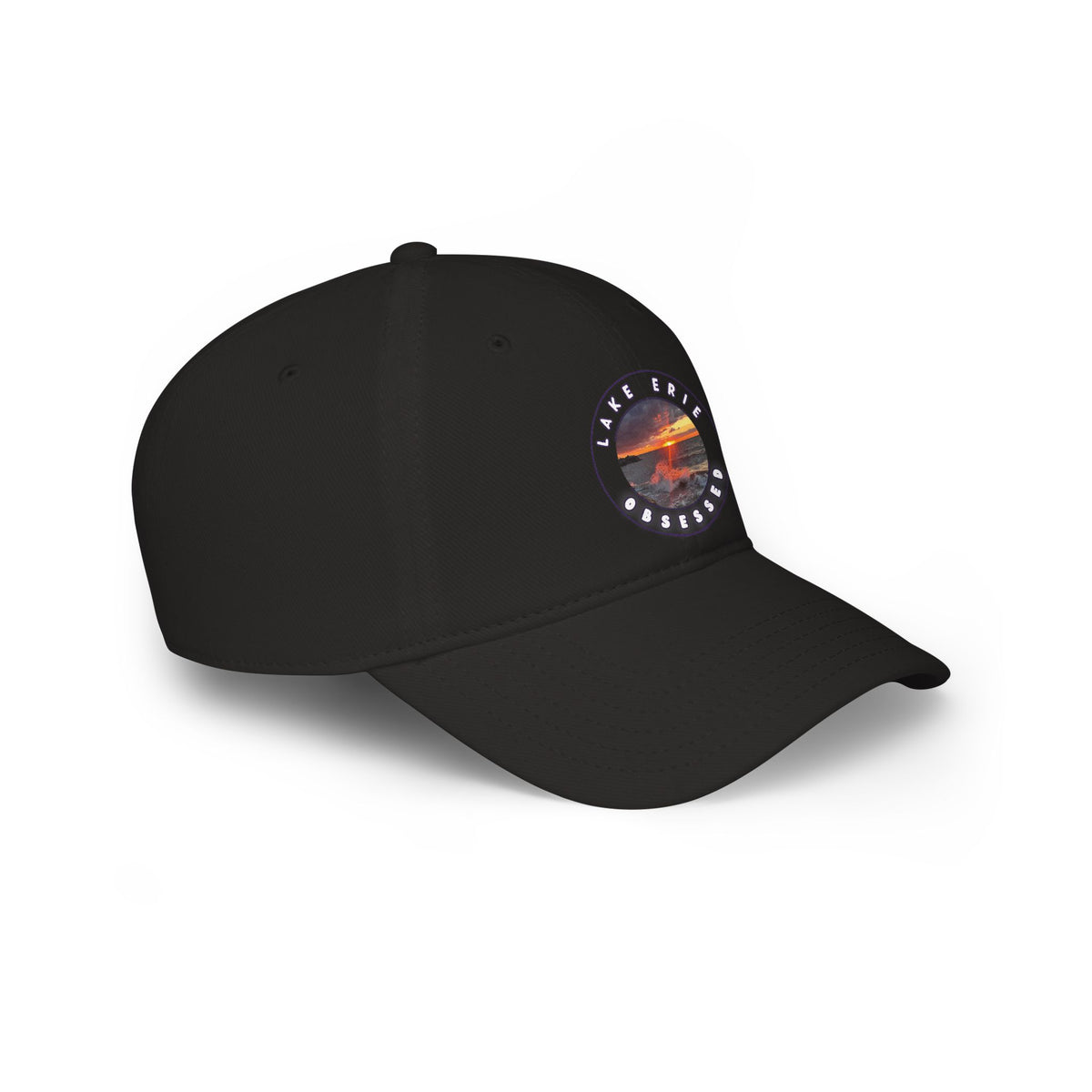 Casual Photo Baseball Cap • "Fiery Splash at Avon Lake" • 7 fabric colors