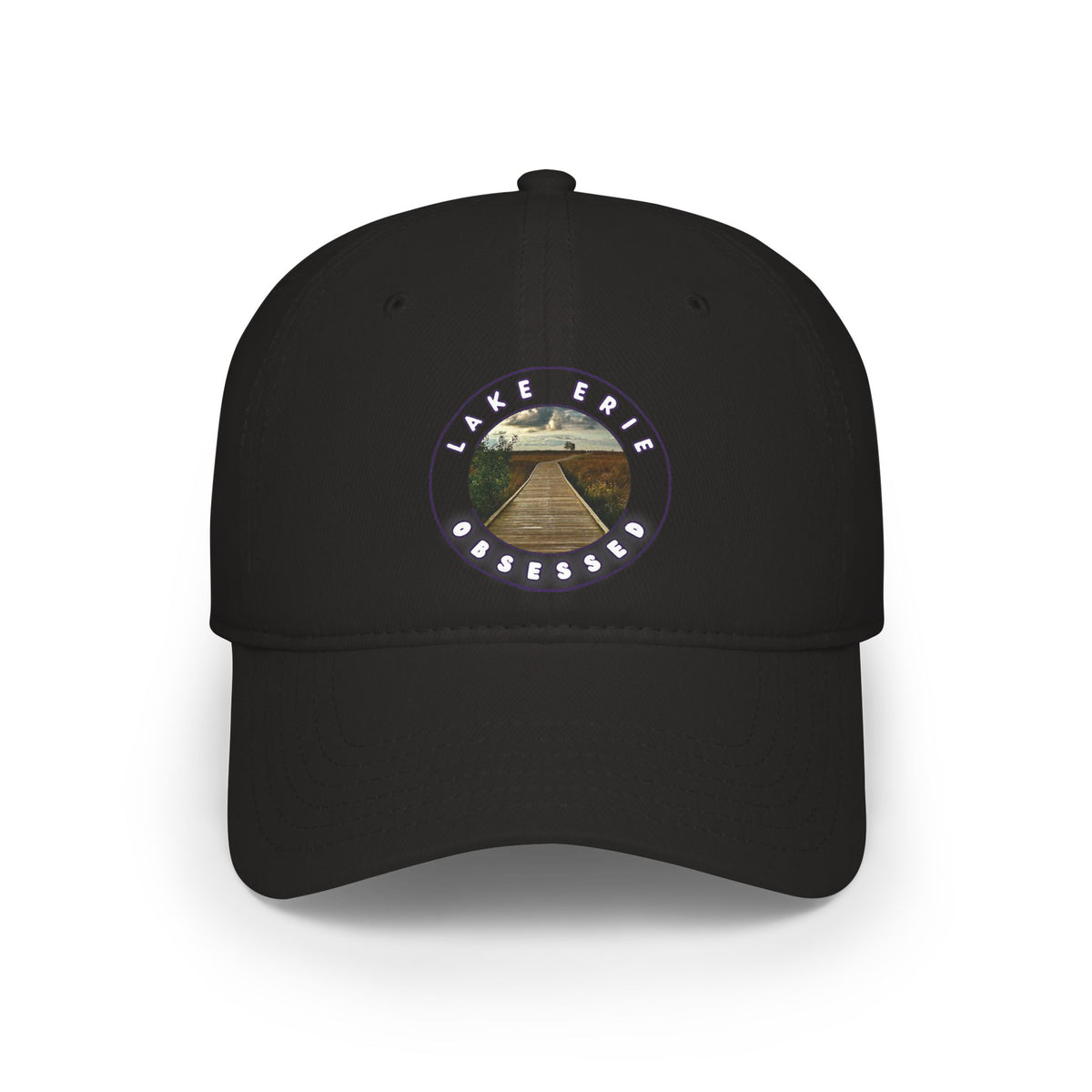 Casual Photo Baseball Cap • "Boardwalk to Erie" • 7 fabric colors