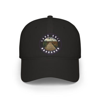 Casual Photo Baseball Cap • "Boardwalk to Erie" • 7 fabric colors