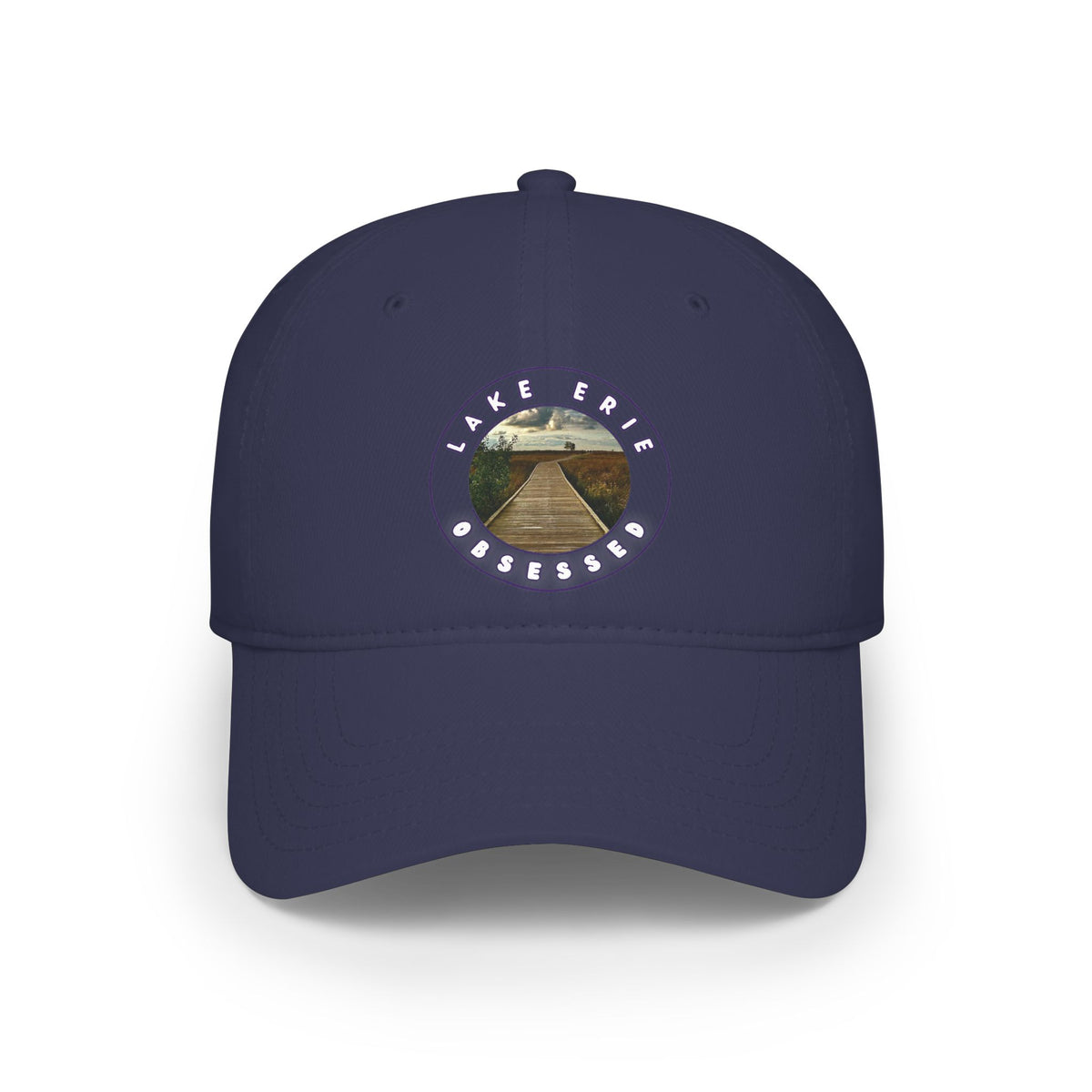 Casual Photo Baseball Cap • "Boardwalk to Erie" • 7 fabric colors