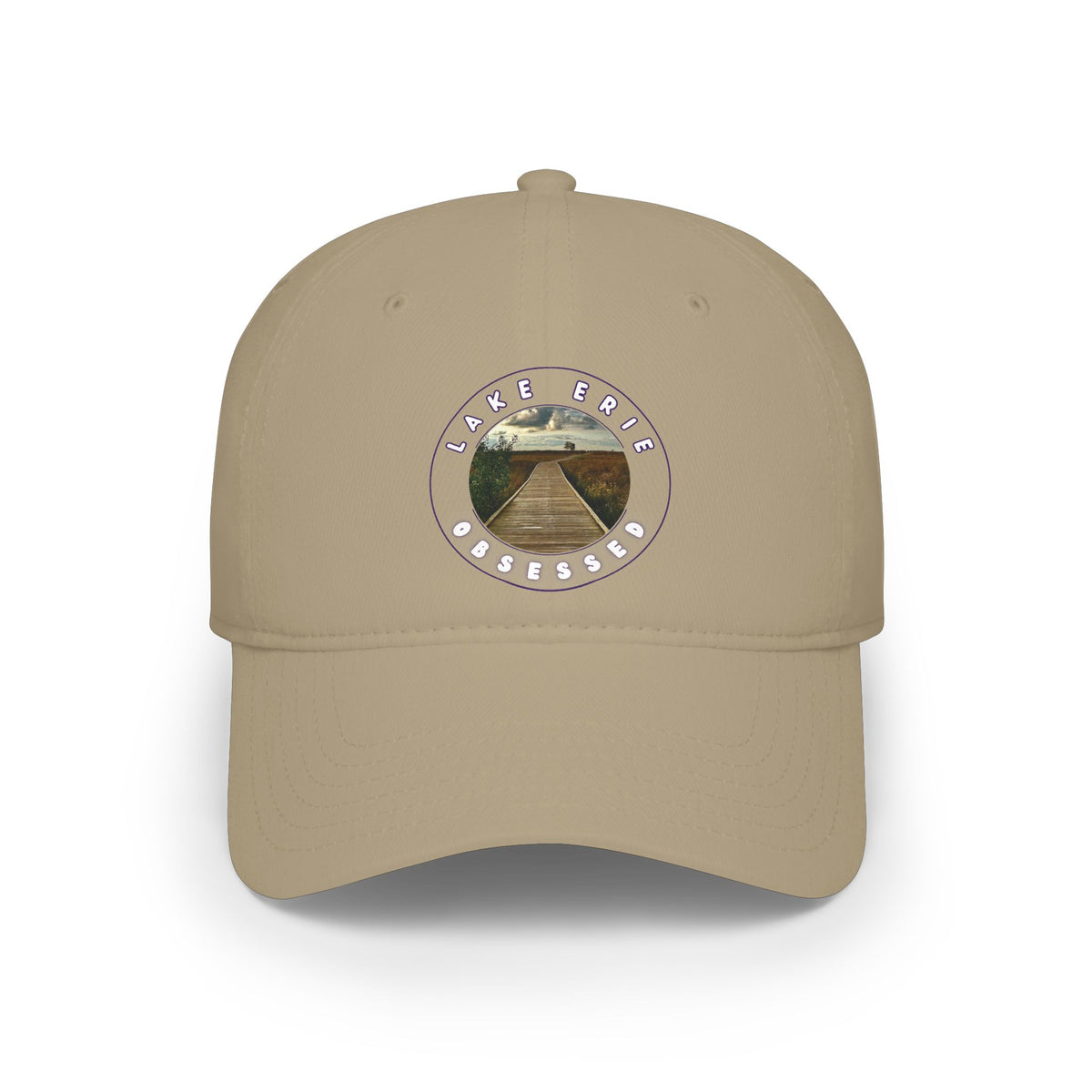 Casual Photo Baseball Cap • "Boardwalk to Erie" • 7 fabric colors