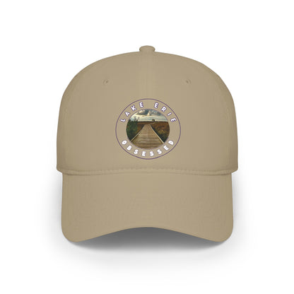 Casual Photo Baseball Cap • "Boardwalk to Erie" • 7 fabric colors