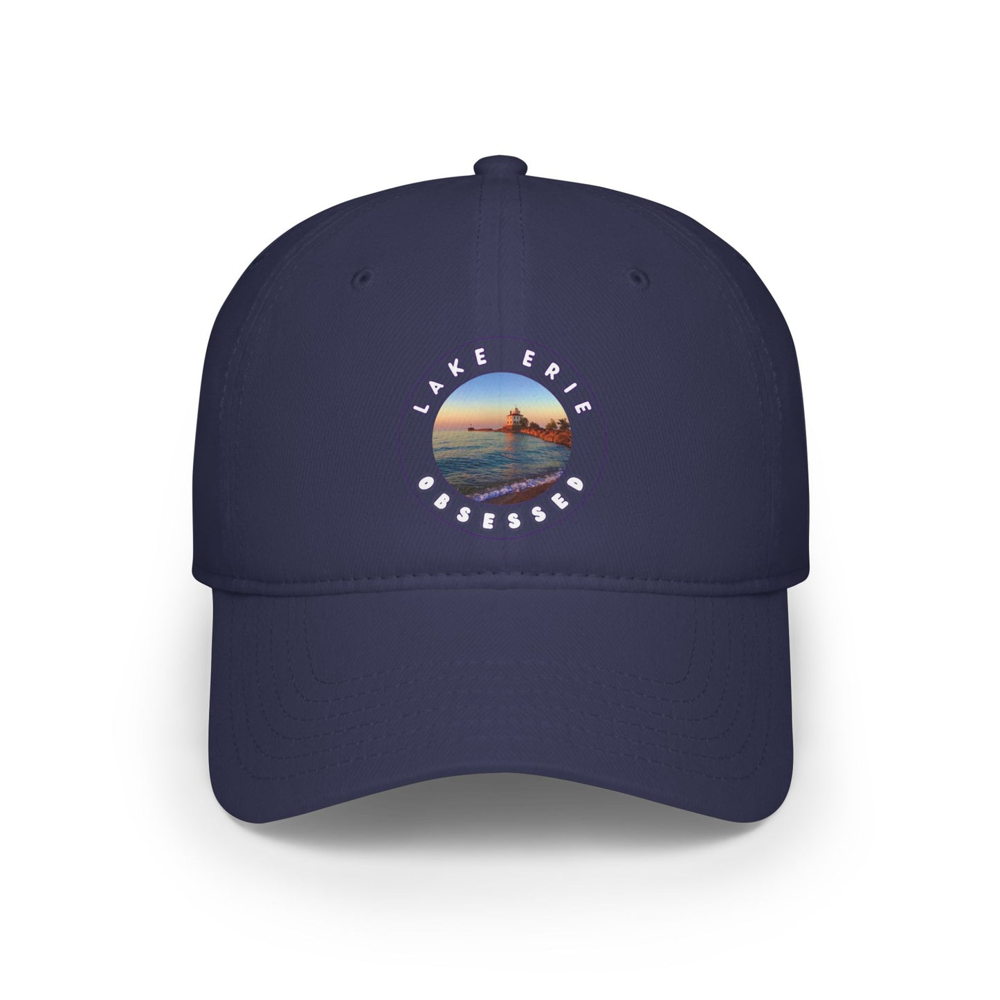 Casual Photo Baseball Cap • "Lighthouse Glow" • 7 fabric colors