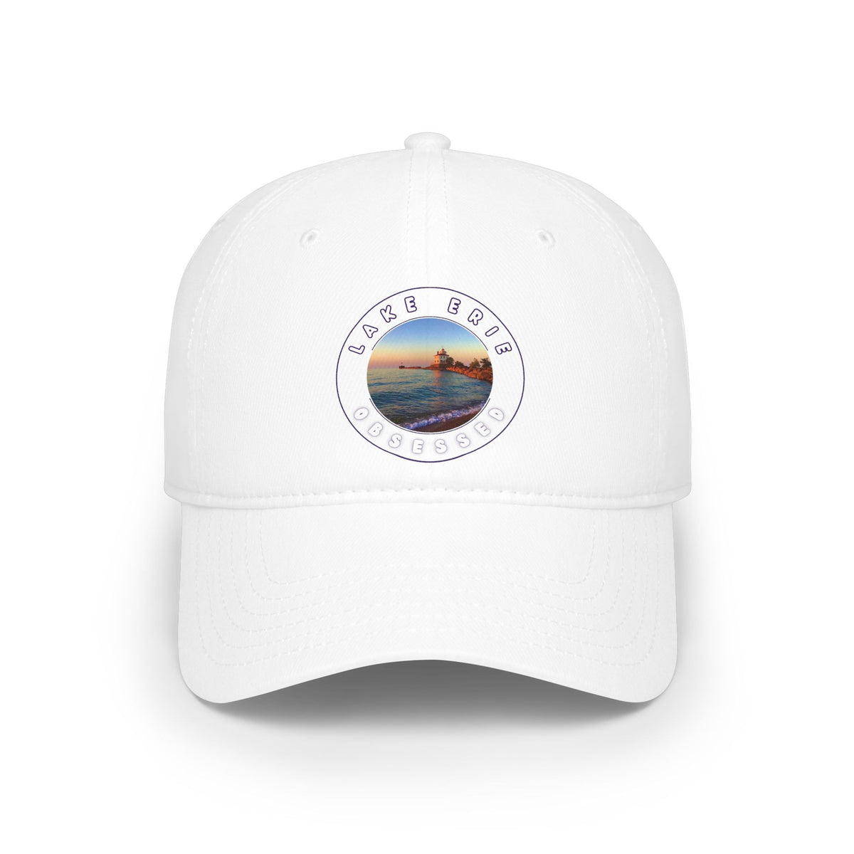 Casual Photo Baseball Cap • "Lighthouse Glow" • 7 fabric colors