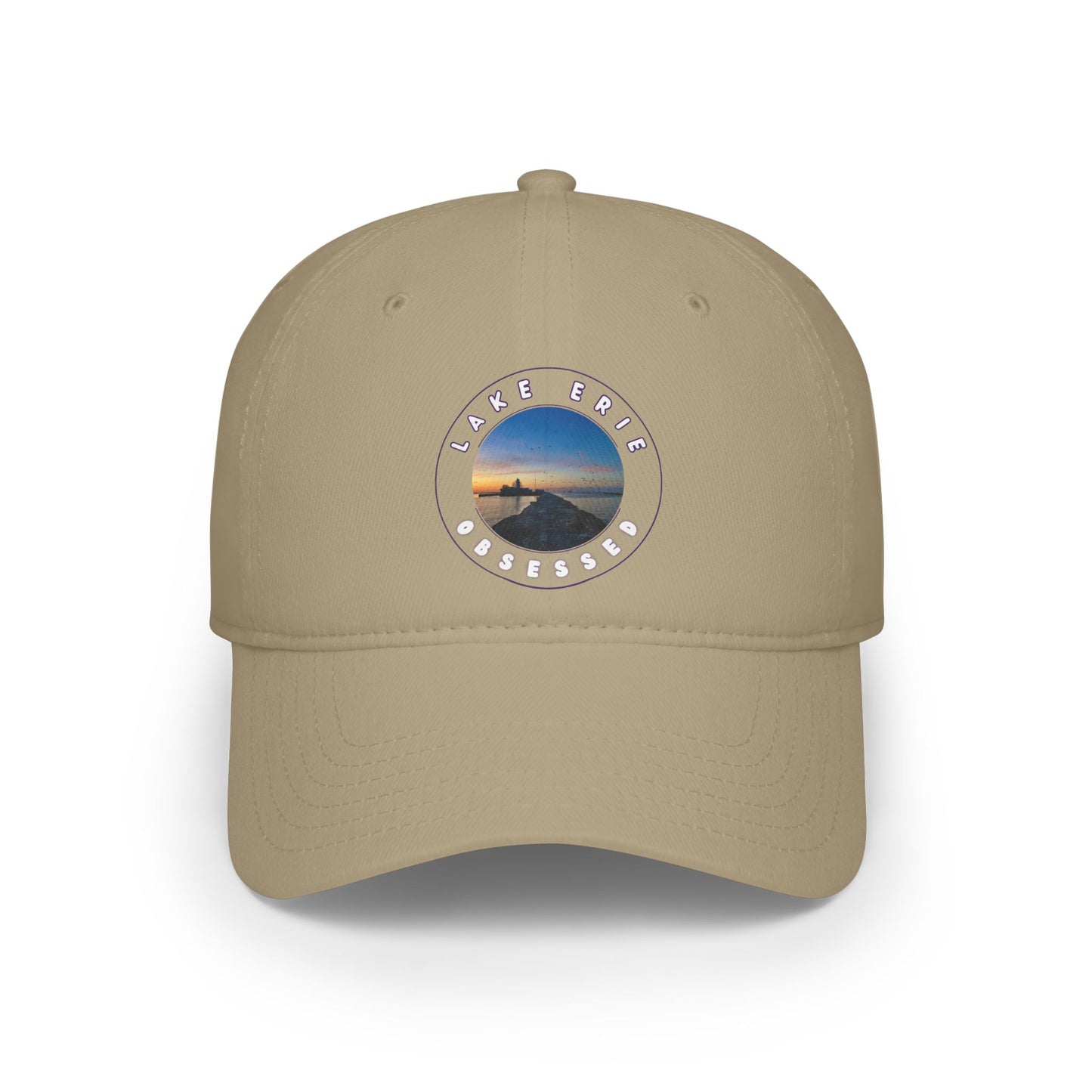 Casual Photo Baseball Cap • "Breakwater Birds" • 7 fabric colors