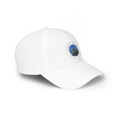 Casual Photo Baseball Cap • "Breakwater Lighthouse" • 7 fabric colors