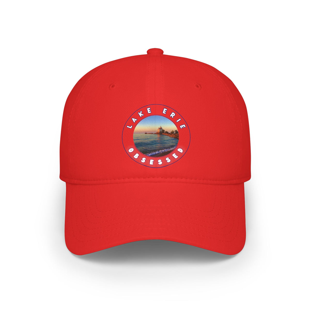Casual Photo Baseball Cap • "Lighthouse Glow" • 7 fabric colors