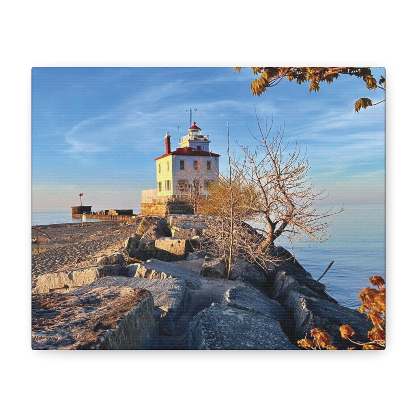 Colorful Canvas Print • "Autumn Light" • Vertical or Horizontal orientations • Sizes from 8"x10" to 30"x40"
