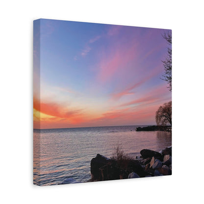 Colorful Canvas Print • "Willow at Edgewater" • Vertical or Horizontal orientations • Sizes from 8"x10" to 30"x40"