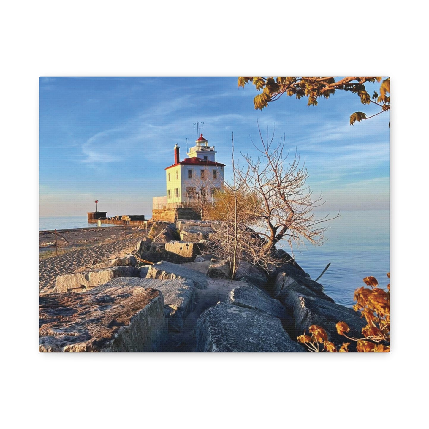 Colorful Canvas Print • "Autumn Light" • Vertical or Horizontal orientations • Sizes from 8"x10" to 30"x40"