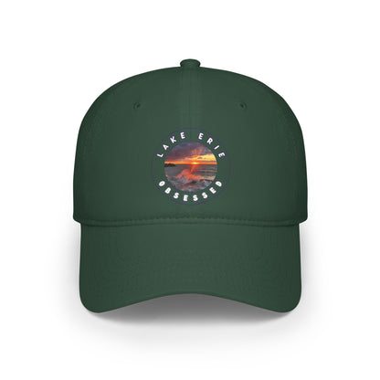 Casual Photo Baseball Cap • "Fiery Splash at Avon Lake" • 7 fabric colors