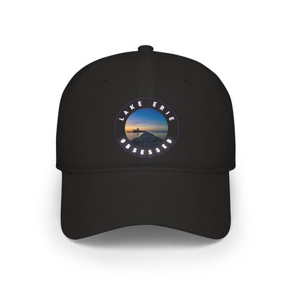Casual Photo Baseball Cap • "Breakwater Birds" • 7 fabric colors