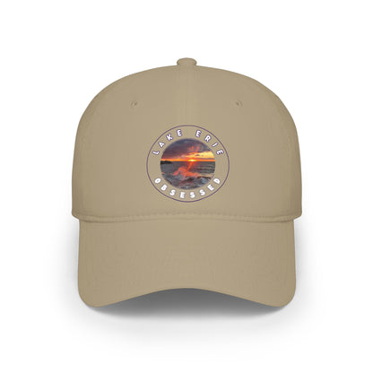 Casual Photo Baseball Cap • "Fiery Splash at Avon Lake" • 7 fabric colors