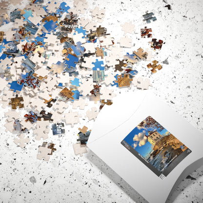Dazzling Jigsaw Puzzle • "Fairport Harbor West Breakwater Light" • 110, 252, 520, & 1014-Piece Puzzles for Lighthouse Lovers