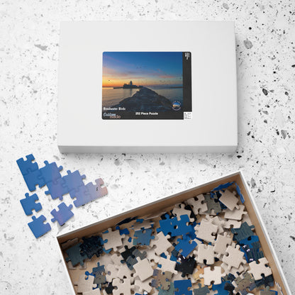 Dazzling Jigsaw Puzzle • "Breakwater Birds" • 110, 252, 520, & 1014-Piece Puzzles