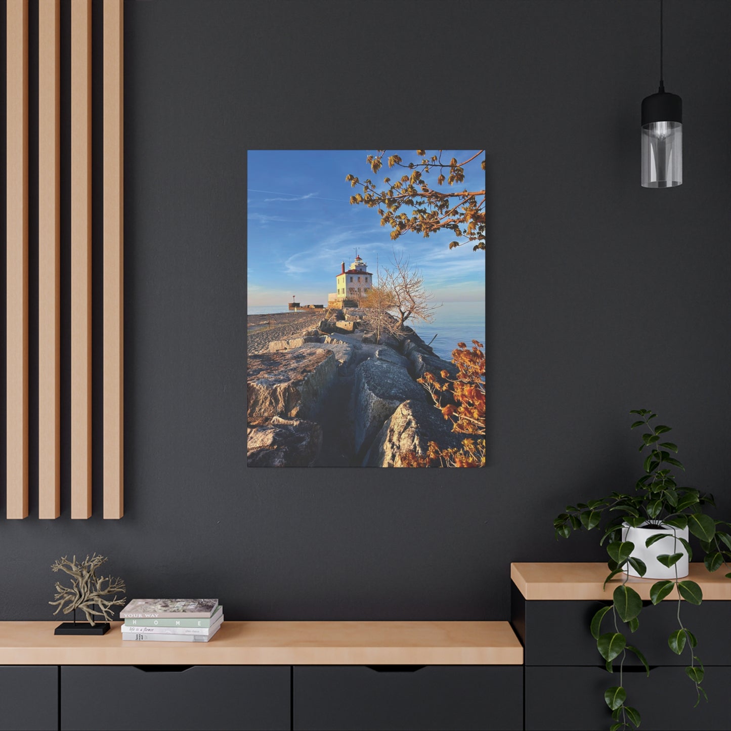 Colorful Canvas Print • "Autumn Light" • Vertical or Horizontal orientations • Sizes from 8"x10" to 30"x40"