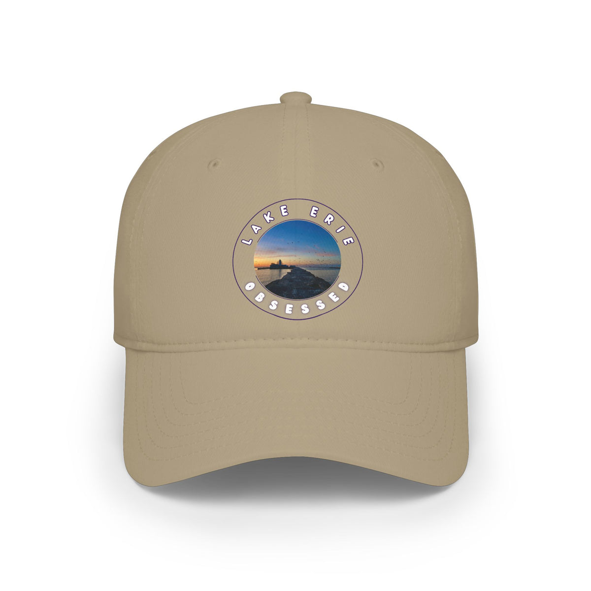 Casual Photo Baseball Cap • "Breakwater Birds" • 7 fabric colors