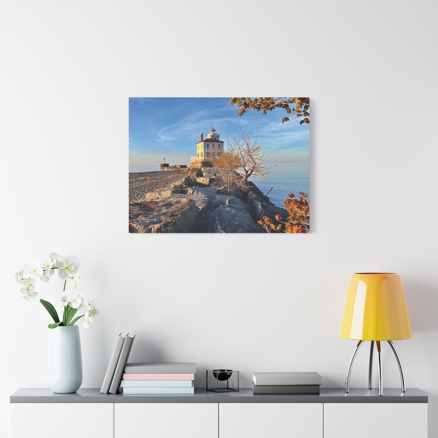 Colorful Canvas Print • "Autumn Light" • Vertical or Horizontal orientations • Sizes from 8"x10" to 30"x40"