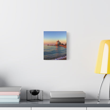 Colorful Canvas Print • "Lighthouse Glow" • Vertical or Horizontal orientations • Sizes from 8"x10" to 30"x40"