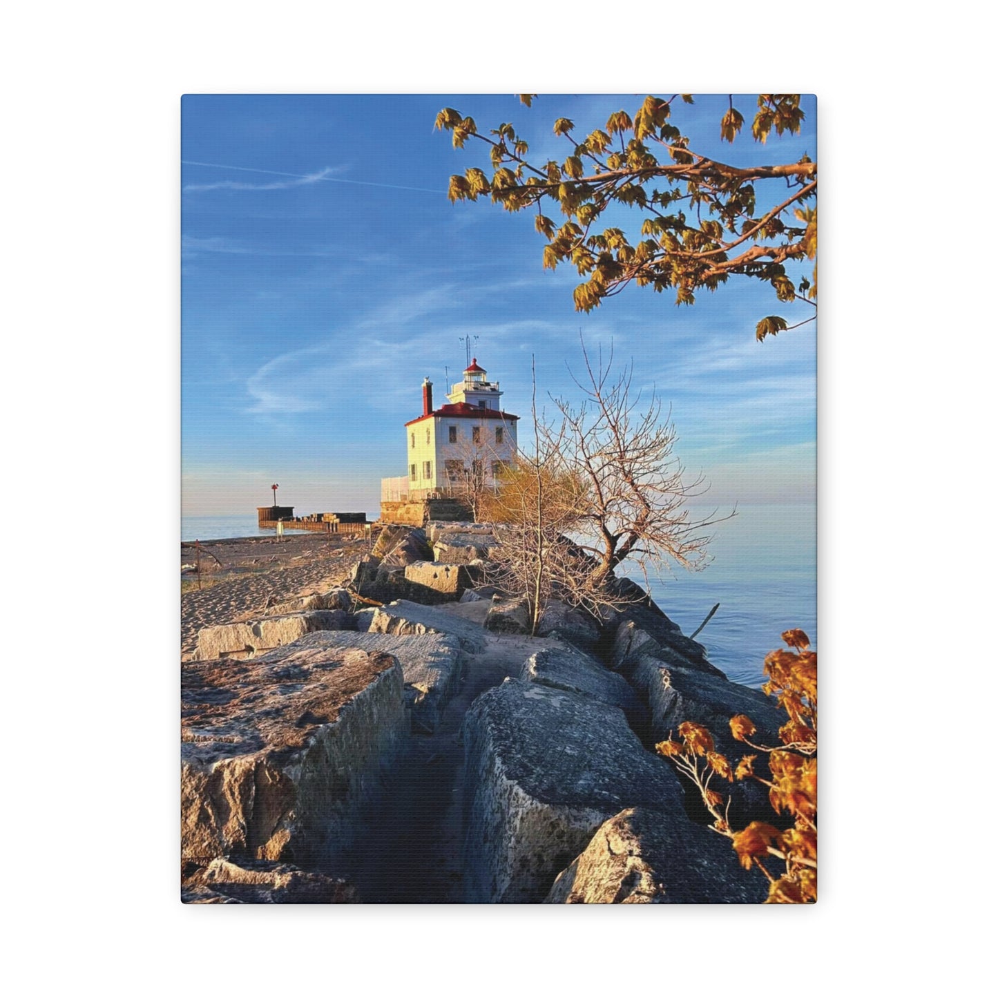 Colorful Canvas Print • "Autumn Light" • Vertical or Horizontal orientations • Sizes from 8"x10" to 30"x40"