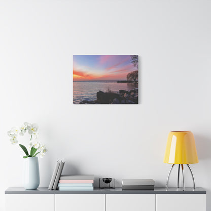 Colorful Canvas Print • "Willow at Edgewater" • Vertical or Horizontal orientations • Sizes from 8"x10" to 30"x40"