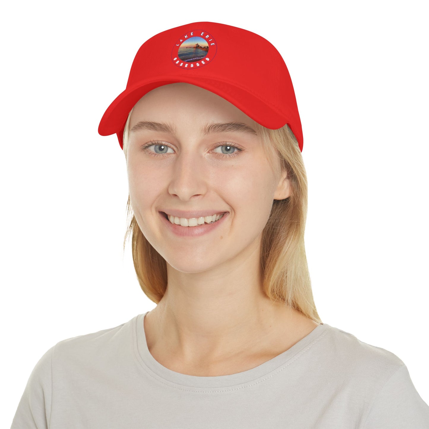 Casual Photo Baseball Cap • "Lighthouse Glow" • 7 fabric colors