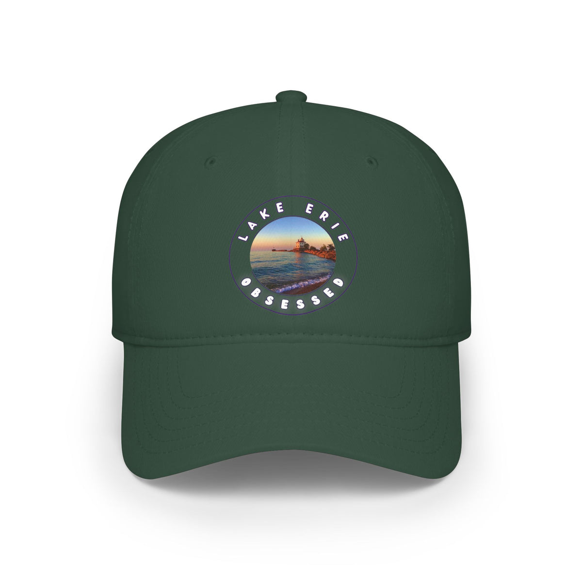 Casual Photo Baseball Cap • "Lighthouse Glow" • 7 fabric colors