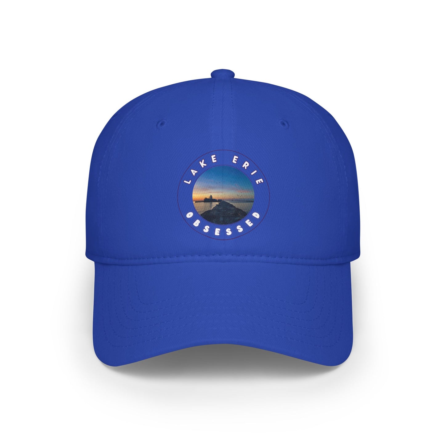Casual Photo Baseball Cap • "Breakwater Birds" • 7 fabric colors
