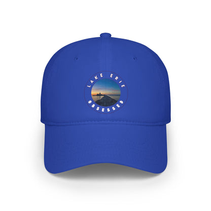Casual Photo Baseball Cap • "Breakwater Birds" • 7 fabric colors