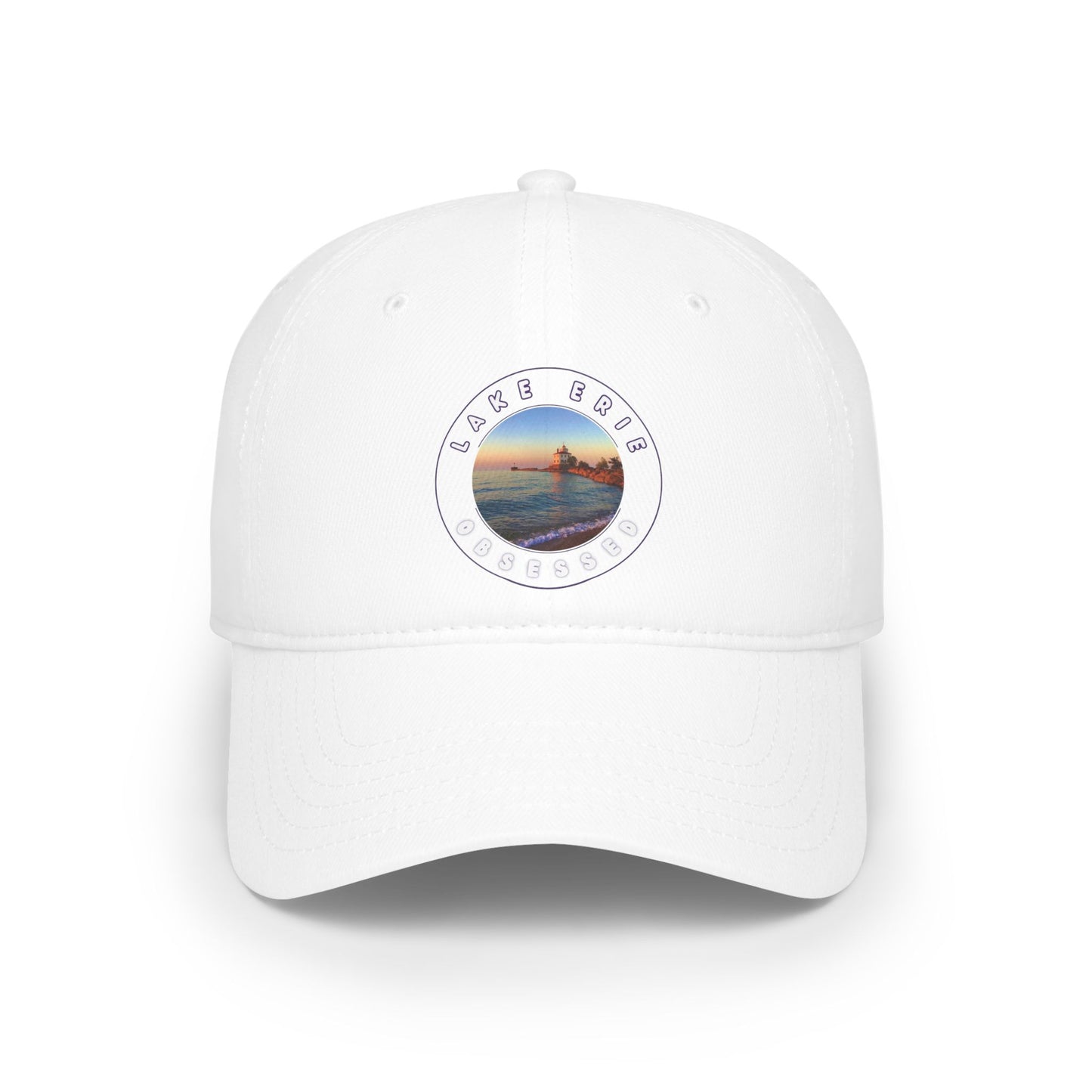 Casual Photo Baseball Cap • "Lighthouse Glow" • 7 fabric colors