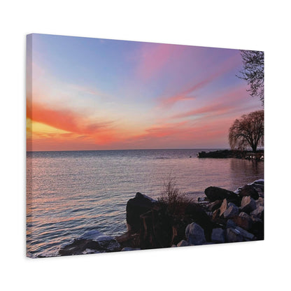 Colorful Canvas Print • "Willow at Edgewater" • Vertical or Horizontal orientations • Sizes from 8"x10" to 30"x40"