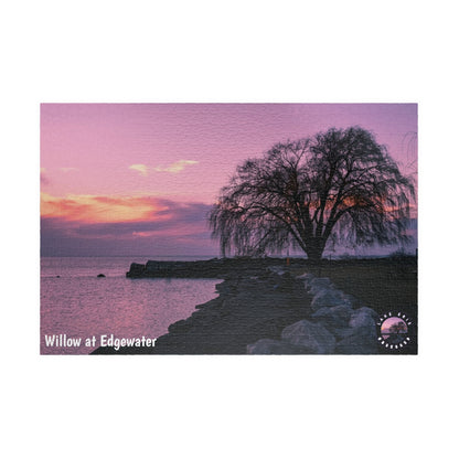 Dazzling Jigsaw Puzzle • "Willow at Edgewater" • 110, 252, 520, & 1014-Piece Puzzles