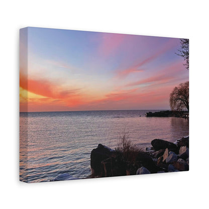 Colorful Canvas Print • "Willow at Edgewater" • Vertical or Horizontal orientations • Sizes from 8"x10" to 30"x40"