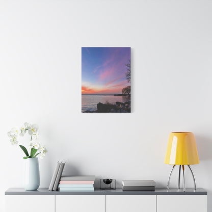 Colorful Canvas Print • "Willow at Edgewater" • Vertical or Horizontal orientations • Sizes from 8"x10" to 30"x40"
