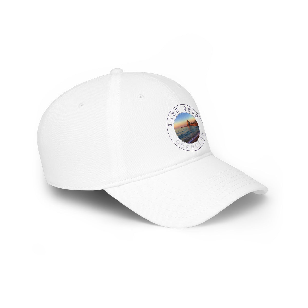 Casual Photo Baseball Cap • "Lighthouse Glow" • 7 fabric colors