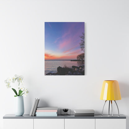 Colorful Canvas Print • "Willow at Edgewater" • Vertical or Horizontal orientations • Sizes from 8"x10" to 30"x40"