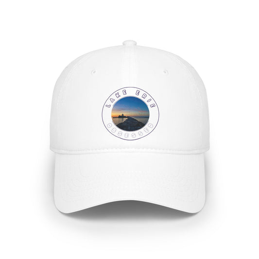 Casual Photo Baseball Cap • "Breakwater Birds" • 7 fabric colors