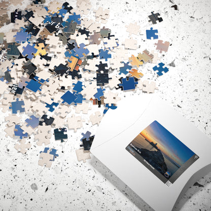 Dazzling Jigsaw Puzzle • "Breakwater Birds" • 110, 252, 520, & 1014-Piece Puzzles